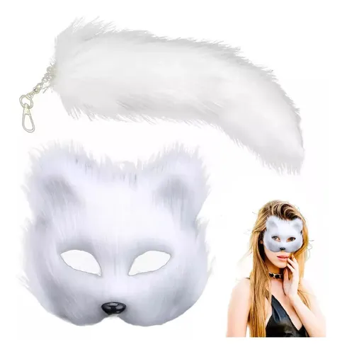 comprar Disfraz De Cola De Lobo Con Forma De Zorro Peludo Para Fiest