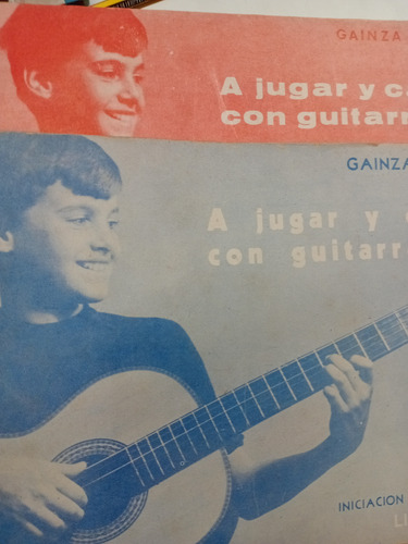 A Jugar Y Cantar Con Guitarra 2 Tomos Gainza 1968 Ricordi (Usado)