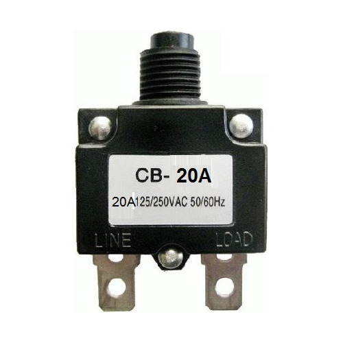 Breaker 20 Amp 250v Pack 6