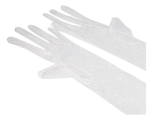 De Guantes De Novia Guante De Encaje Guantes Largos De Codo