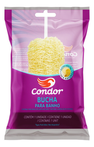 Bucha Vegetal para Banho Condor