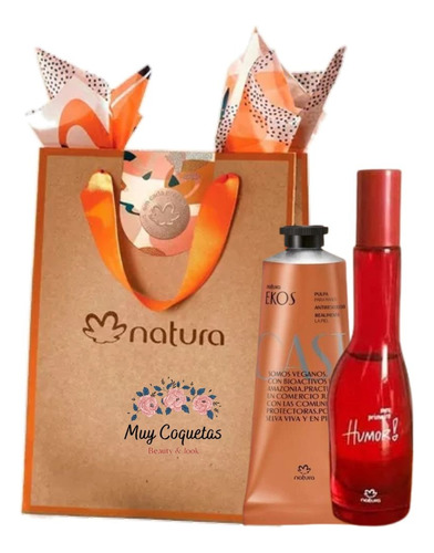 Kit Meu Primeiro Humor Natura Edt 25 Ml Y Pulpa Castaña 75g 