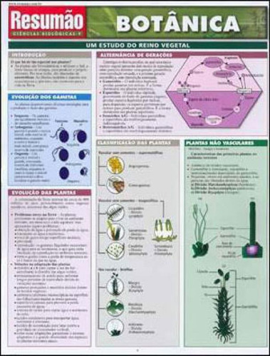 Resumao Ciencias Biologicas - Botanica