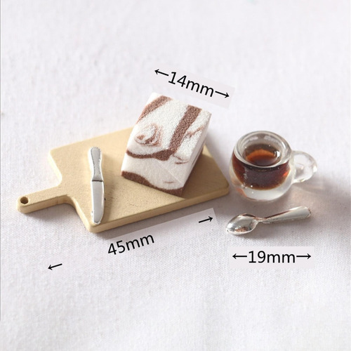1:12 Casa De Muñecas Miniatura Pastel Pastelería Juguetes