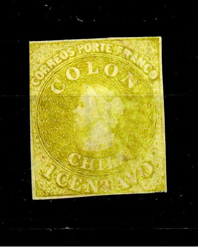 Sellos Postales De Chile. Primera Emisión N° 10 Años 1861-62