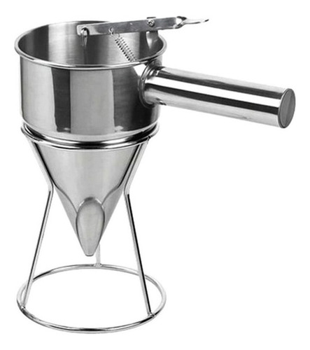 Funil Inox Dosador Confeiteiro