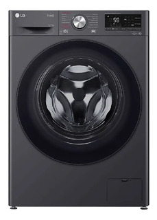 Lavadora secadora automática LG WD12MVC5S6 inverter negra 12kg 110 V - 120 V