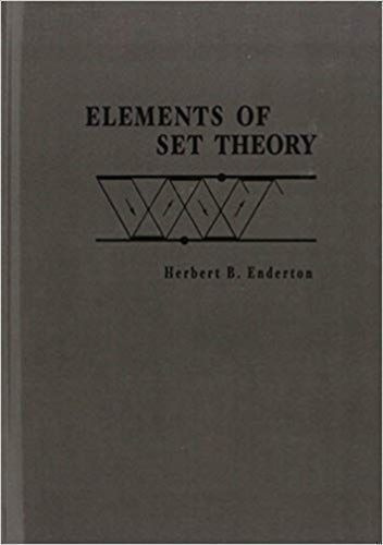 Livro Elements Of Set Theory Herbert B. Enderton (Usado)