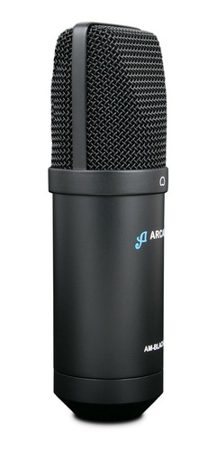 Imagem 5 de 10 de Kit Arcano Microfone Am-black-1 + Am-f1 + Pedestal Pmv