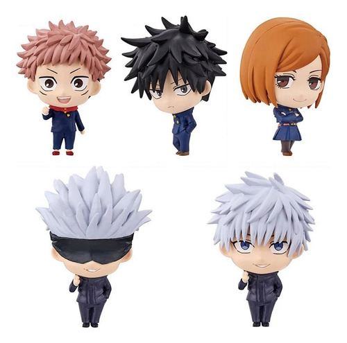 Set De 5 Figuras De Jujutsu Kaisen