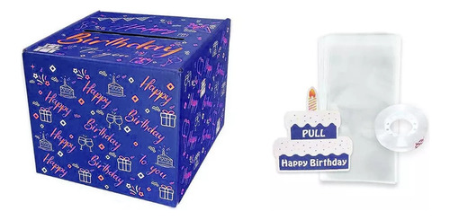 Caja De Dinero De Feliz Cumpleaños Para Regalo En Efectivo