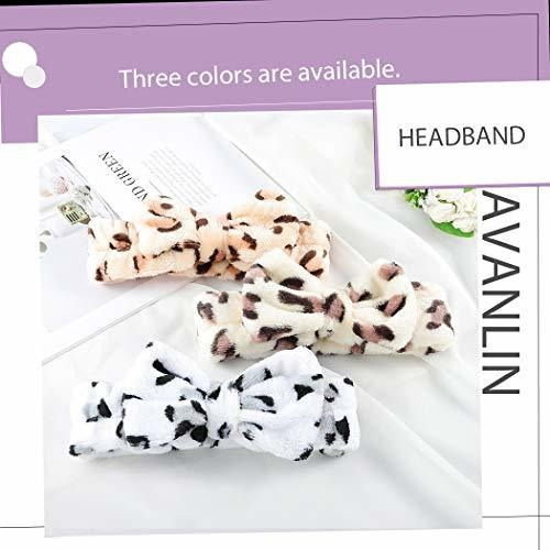 Avanlin Bow Headbands Leopard Hair Band Cute Elas Diademas 
