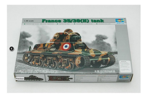 Tanque French Hotchkiss 35/38(h) Escal 1/35 Armable