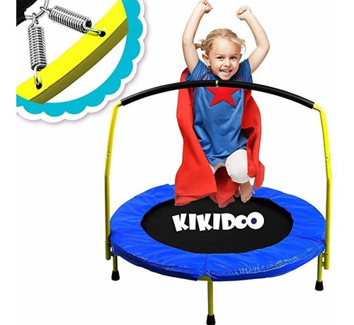 Niño Trampolín Con La Manija - 36  Trampolín De Los Niños Co