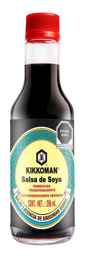 Salsa De Soya, Kikkoman, 296 Ml