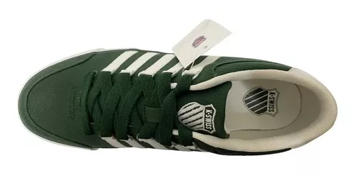 Fatídico Reciclar oyente Tenis K Swiss Casual Classic Tela Canvas Verde