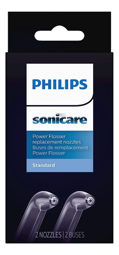 Philips Sonicare Power Flosser Standard Tip F1 2pk Wh Hx3042