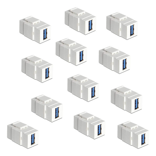 Insertos De Conector Keystone Usb 3.0, Conector Usb Hem...