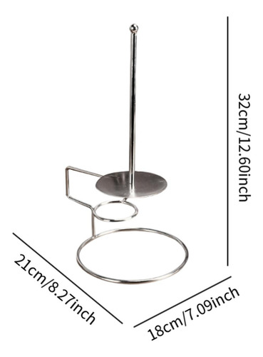 Soporte De Metal Para Aros De Cebolla, Soporte Para Helados,