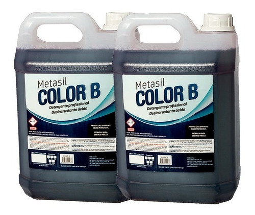 Kit Limpa Alumínio E Baú Intercap Concentrado Metasil 5 L