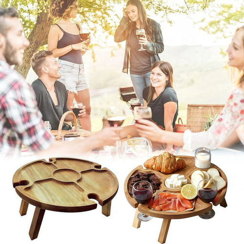 Mesa De Piquenique Dobrável Para Áreas Externas