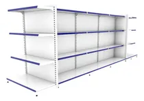 Comprar Gôndola De Centro 1 Inicial + 2 Continuação + 2 Pontas 1,40m