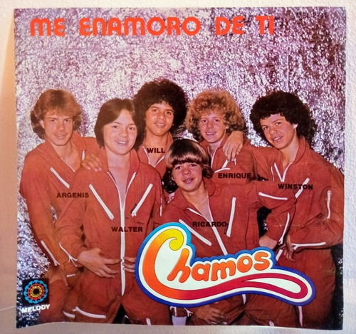 Los Chamos Me Enamoro De Ti Vinilo 45 Rpm