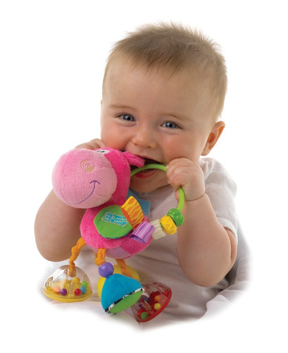 Sonajero De Bebe Clopette Activity Rattle Playgro