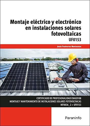 Montaje Electrico Y Electronico En Instalaciones Solares Fot