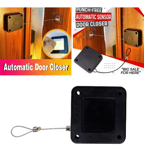 2x Sensor De Puerta Automático Sin Perforaciones, Cierre De