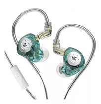 Comprar Auriculares in-ear gamer inalámbricos KZ Gamer EDX Pro X COM MICROFONE KZ EDX Pro X Con mic verde