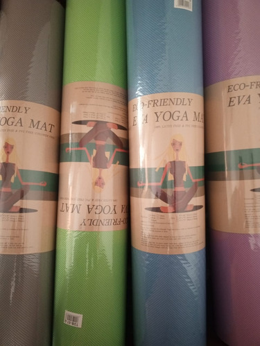 Yoga Mat Esterilla Alfombra Camping De 4 Y 6 Mm De Grosor