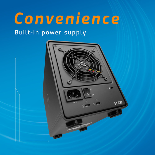 Armazenamento Externo Owc Thunderbay 4 Raid 5 Com Thunderbol