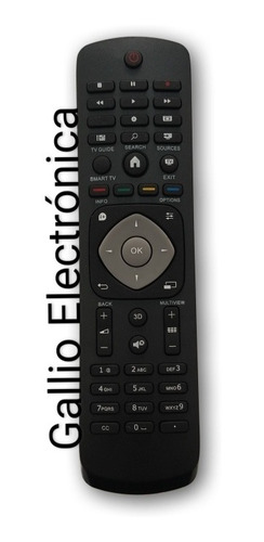 Imagen 4 de 4 de Control Remoto Para Televisor Smart Philips