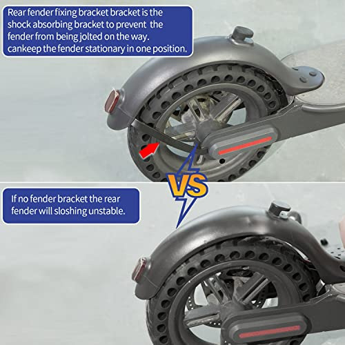 Guardabarros Trasero Para Patinete Chekubao Compatible Con X