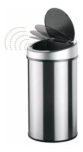 Imagen 1 de 8 de Cesto De Residuos Mio Sensor Automático 40lts Tbm40l