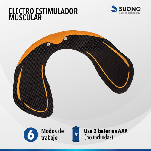 Imagen 5 de 10 de Electro Estimulador Muscular Glúteos Cadera Gym Fitness