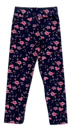 Imagem 7 de 10 de Kit 5 Calça Legging Infantil Menina Roupa Atacado
