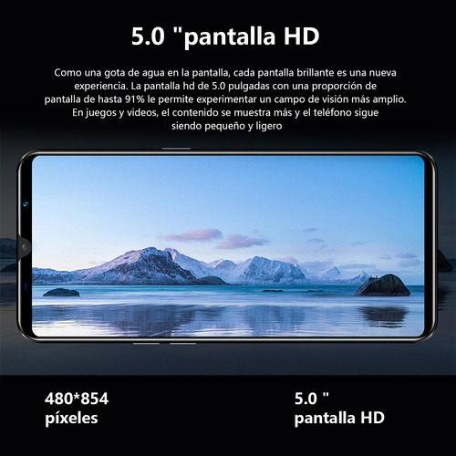 Teléfonos Inteligentes Android Baratos S24 Ultra 5.0 Pulgadas Ram1gb Y Rom8gb