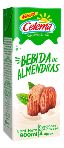 Bebida Almendras 900ml Celema - g a $18