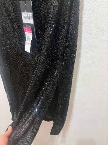 Falda Lentejuelas Studio F Talla 8 Nueva Con Msi