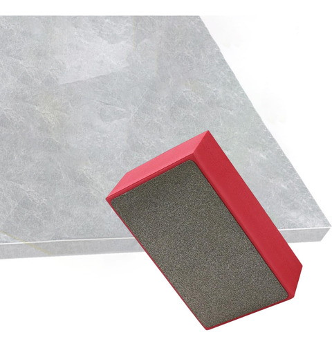 Almohadillas De Lijado De Diamante, Esponja De Recorte, Rojo
