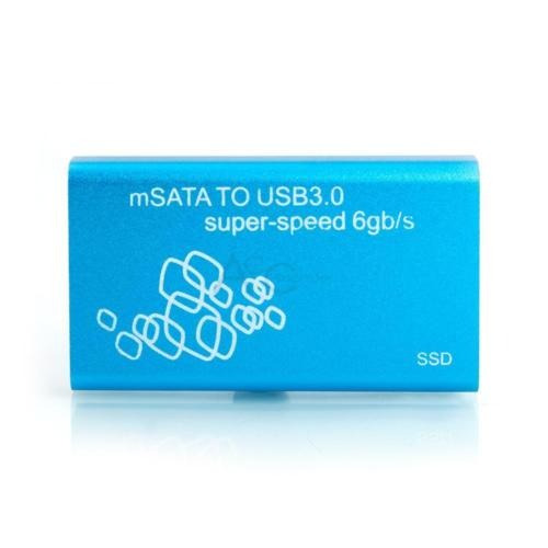 Mini Msata Ssd A Disco Duro Usb 3.0 Convertidor Adaptador As