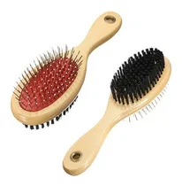 Comprar Cepillo Peine Mango Madera Para Perros, Mascotas, Gatos
