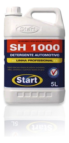 Detergente Shampoo Automotivo Concentrado Ph Neutro 5l