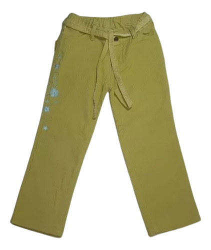 Pantalón De Corderoy  Bordado  Niña  (cheeky)