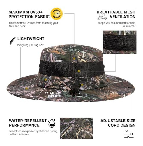 De Gran Tamaño Xl Xxl Para Hombre Cubo Sombreros De Sol Cabe