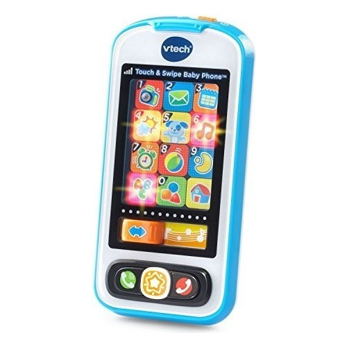 Teléfono Para Bebés Vtech Touch Y Swipe - Azul - Exclusivo E