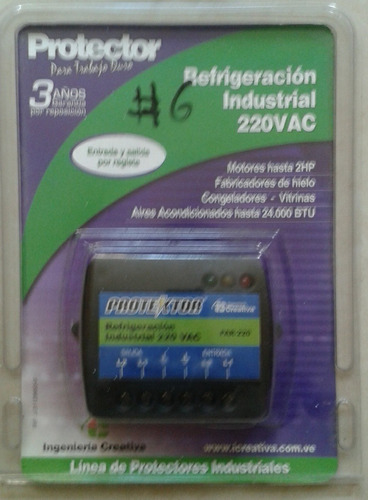 Protector Voltaje 220v Refrigeracion Industrial (ultimo)