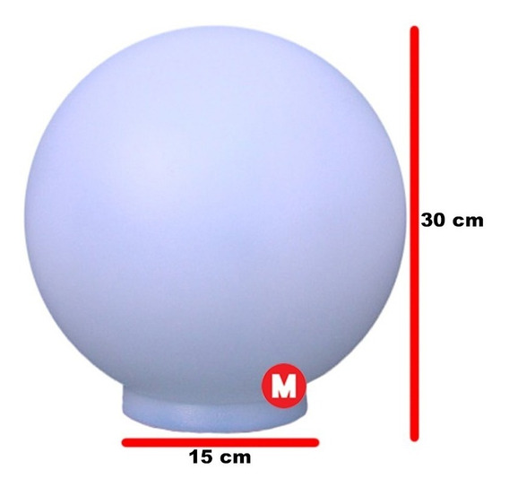 Globo De Plastico Luminárias no Mercado Livre Brasil